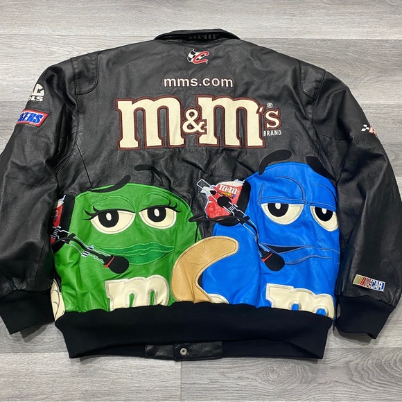 JEFF HAMILTON M&M’s NASCAR JACKET LARGE - Picture 1 of 6